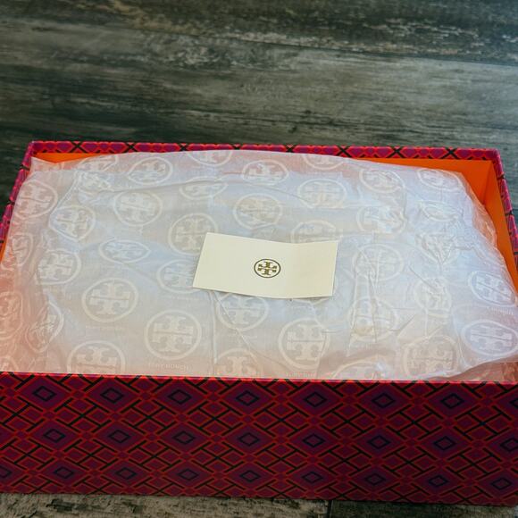 Tory Burch Carter Slip-On Shoes Womens 6.5 Sequin Leather Casual‎ Sneakers NIB - Picture 4 of 15